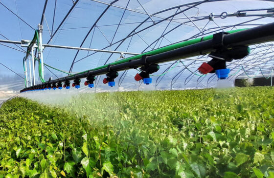 Monorail Irrigation Boom