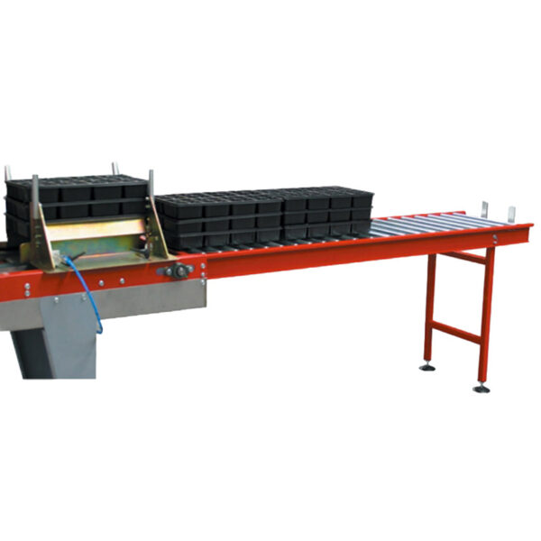 Da Ros Stainless Roller Conveyor 2m