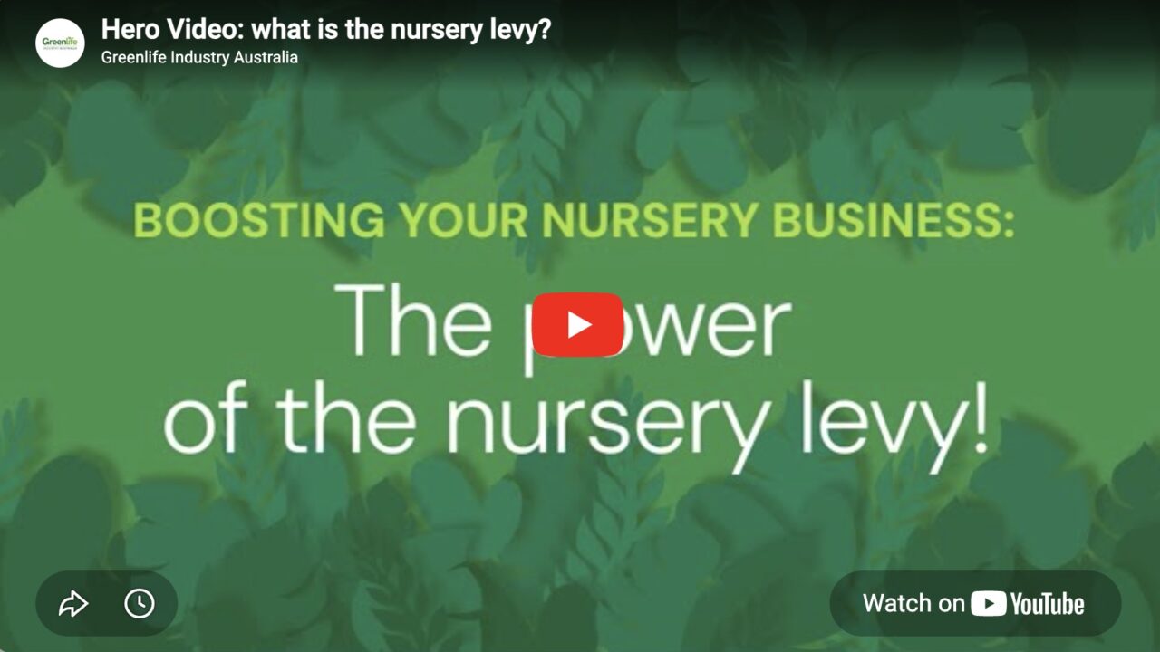 The power of the nursery levy!